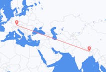 Flyg från Bhadrapur, Mechi, Nepal till München, Tyskland