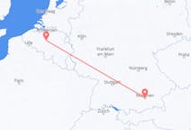 Flyrejser fra München, Tyskland til Region Bruxelles, Belgien