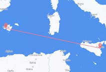 Flights from Palma de Mallorca, Spain to Catania, Italy