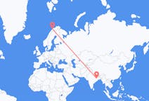 Flights from Ranchi, India to Tromsø, Norway