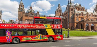 Excursão turística pela cidade em ônibus panorâmico em Glasgow