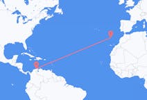Flights from Riohacha, Colombia to Vila Baleira, Portugal
