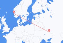 Flights from Belgorod, Russia to Stord, Norway