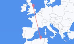 Flyreiser fra Sétif, Algerie til Kirmington, England