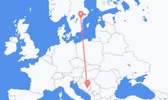 Flights from Norrköping to Sarajevo