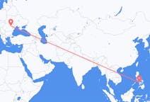 Flyreiser fra Iloilo by, Filippinene til Bacău, Romania
