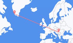 格陵兰出发地 帕缪特飞往格陵兰目的地 贝尔格莱德的航班