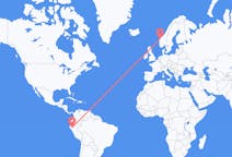 Flights from Jaén, Peru to Volda, Norway