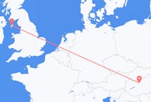 Flyreiser fra Douglas, Isle of Man til Budapest, Ungarn
