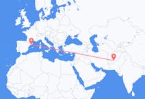 Flights from Kandahar to Barcelona