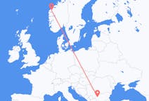 Flyrejser fra Sofia, Bulgarien til Volda, Norge