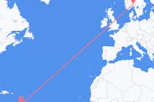 Flights from from Tobago to Oslo