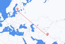 Flights from Chandigarh, India to Helsinki, Finland