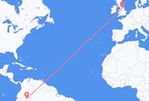 Flights from Iquitos, Peru to Leeds, England