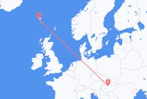 Flights from Budapest, Hungary to Sørvágur, Faroe Islands