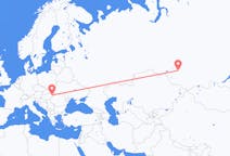 Flights from Novosibirsk, Russia to Debrecen, Hungary