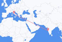 Vluchten van Goa, India naar Rome, Italië