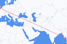 Flyreiser fra Bangkok, til London