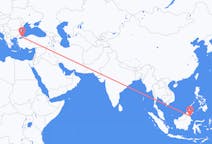 Flyg från Tarakan, norra Kalimantan, Indonesien till Istanbul, Turkiet