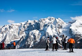 photo of Ski Resort of Madonna di Campiglio in the Morning, Italian Alps, Italy.