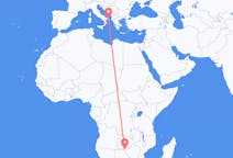 Flyg från Victoria Falls, Zimbabwe till Brindisi, Italien
