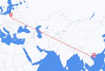 中国出发地 三亞市飞往中国目的地 华沙的航班