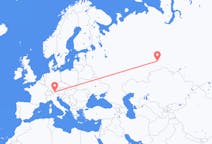 Flights from Tyumen, Russia to Innsbruck, Austria