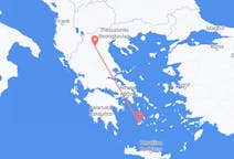 Vluchten van Kozani naar Plaka, Milos