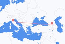 Loty z Tbilisi, Gruzja z Florencja, Włochy