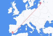 Flyg från Gibraltar, Gibraltar till Riga, Lettland