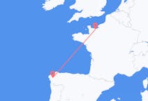 Flights from Caen to Santiago De Compostela