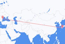 Flyrejser fra Miyazaki, Japan til Constanța, Rumænien