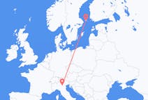 Flyrejser fra Mariehamn, Åland til Verona, Italien