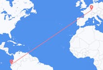 Flights from Guayaquil, Ecuador to Saarbrücken, Germany