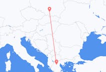 Flights from Kozani, Greece to Kraków, Poland
