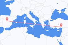 Flug frá Adana til Madrídar