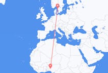 Flights from Ilorin, Nigeria to Gothenburg, Sweden