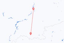 Vluchten van Perm naar Orenburg