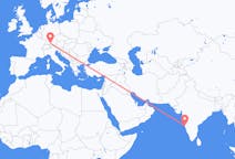 Flyrejser fra Goa, Indien til Memmingen, Tyskland