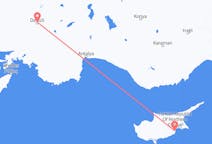 Flyreiser fra Larnaka, til Denizli