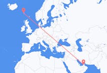 Flights from Dubai to Sørvágur