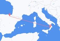Flyreiser fra Lamezia Terme, Italia til Vitoria, Spania