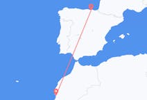 Flyreiser fra Agadir, Marokko til Bilbao, Spania