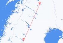 Vols depuis la ville de Kiruna vers la ville de Vilhelmina