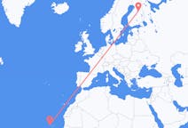 Flights from São Vicente to Kajaani