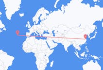Flights from Changzhou, China to Terceira Island, Portugal