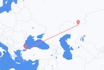 Flyreiser fra Aktobe, Kasakhstan til Istanbul, Tyrkia