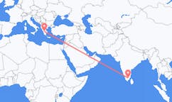 Flights from Madurai, India to Patras, Greece