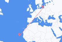 Flights from Praia, Cape Verde to Gdańsk, Poland