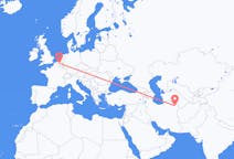 Flyg från Mashhad, Iran till Bryssel, Belgien